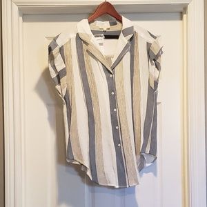 Bohme Seval Striped Button Down 